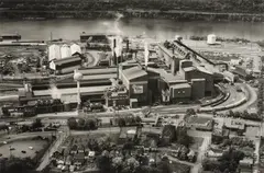 LaToya Ruby Frazier, United States Steel Mon Valley Works E.T. Plant, 2013, Gelatin silver print, mounted