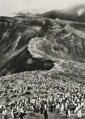 Bailey Head, Deception Island, Antarctic Peninsula by Sebastião Salgado, 2005, Gelatin silver print, sold Apr 2026
