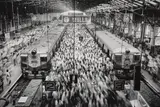 Sebastião Salgado, Church Gate Station, Western Railroad Line, Bombay, India