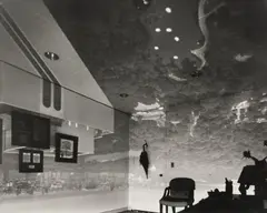 Abelardo Morell, Camera Obscura Image of Central Park in Office, 1999, Gelatin silver print