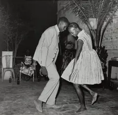 Nuit de Noël (Happy-club) by Malick Sidibé, 1963, Gelatin silver print, printed 2011, offered Apr 2026