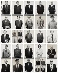 Richard Avedon, The Family (A Work In Progress), 1976, Thirty-one gelatin silver prints