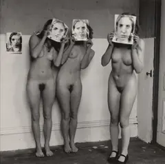 Untitled, Providence, Rhode Island by Francesca Woodman, 1976, Gelatin silver print, printed later by Igor Bakht, sold Apr 2026