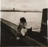 Diane Arbus, Couple on a pier, N.Y.C., 1963, Gelatin silver print, printed later by Neil Selkirk