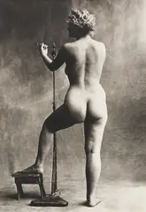 Sculptor’s Model, Paris by Irving Penn, 1950, Platinum-palladium print, printed 1967, sold Apr 2026