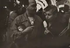 Robert Frank, San Gennaro Festival, New York City, circa 1948, Gelatin silver print, probably printed 1950s