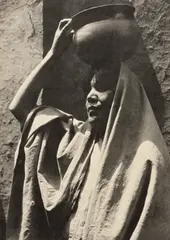 Ansel Adams, Girl of Taos, 1929, Gelatin silver print on Dassonville Charcoal Black paper