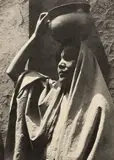 Ansel Adams, Girl of Taos, 1929, Gelatin silver print on Dassonville Charcoal Black paper