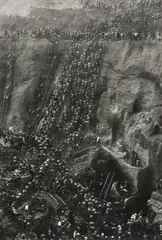 Gold Mine, Serra Pelada, Brazil (Figure Eight) by Sebastião Salgado, 1986, Gelatin silver print, printed later, sold Apr 2026