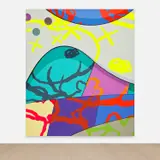 Kaws, UNTITLED, 2015, acrylic on canvas