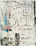 Mark Bradford, Untitled (from Merchant Posters series)