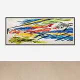 Raymond Pettibon, No Title (One green light…)