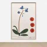 Jonas Wood, GG HK NPP #3, 2017, screenprint, oil and acrylic on canvas