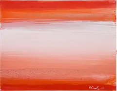 Ed Clark, Untitled, 2002, acrylic on canvas