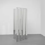 Jeppe Hein, Mirror Angle Fragments (60°), 2014, high polished stainless steel and aluminum