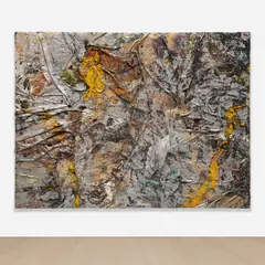 Angel Otero, Victory (SK-HF) (Poussin Series), 2012, oil paint and oil paint skins collaged on canvas