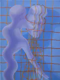 Sascha Braunig, Blue Loomer, 2013, oil on canvas over panel