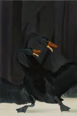 Ted Pim, Midnight (Study), 2021, oil on canvas
