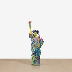 Kenny Scharf, Cyclopedia de Liberdage, 1986, acrylic, polyurethane foam and mixed media on plastic