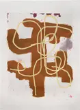 Christopher Wool, Untitled, 2016, oil and silkscreen on paper