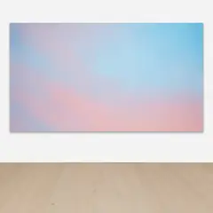 Alex Israel, Sky Backdrop, 2013, acrylic on canvas