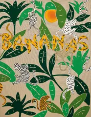 Joel Mesler, Untitled (Bananas), 2021, pigment on linen