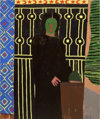 Danny Fox, Til Death Do Us Part, 2018, acrylic on canvas