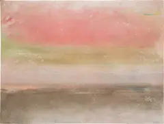Ed Clark, Untitled, 1991, pastel on paper