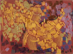 Lynne Mapp Drexler, Untitled #178, 1960, wax crayon on construction paper