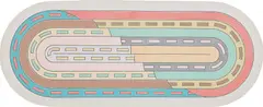 Aqua Caliente by Frank Stella, 1970, printed ink and gouache on paper board, offered Feb 2025