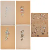 John Chamberlain, Five works (i-v): Untitled