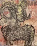 Grace Hartigan, Year of the Ram, 1993, oil on canvas