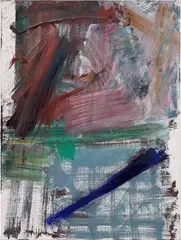 Louise Fishman, Moment of Change, 2013, oil on linen