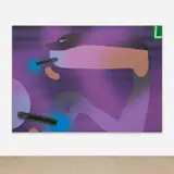 Oli Epp, Grape Vape, 2019, oil and acrylic on canvas