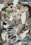 Helen Johnson, Myth clouds history, 2014, synthetic polymer paint on canvas