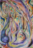 Héloïse Chassepot, I want to paint flowers n°9, 2022, oil on stitched canvas