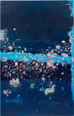 Rafa Macarrón, EN EXPANSIÓN, 2012, mixed media on canvas