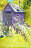 Lois Dodd, Foxglove + Shed
