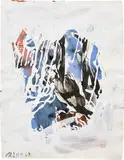 Georg Baselitz, Ohne Titel (Ährenleserin)