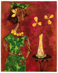 Cundo Bermúdez, Sin Título, 1954, oil on canvas