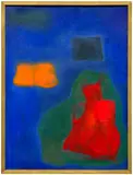 Esteban Vicente, Untitled, 1972, oil on canvas