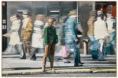 Hsia Yan, A Girl & Pedestrians, 1978, oil on canvas