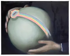 Louise Giovanelli, The Globe, 2016, oil on canvas