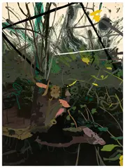 Clare Woods, Mad Jack's Pyramid, 2007, oil and enamel on aluminum