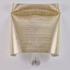 Gabriel Kuri, Retention and Flow Chart No. 03, 2009, insulating sheet, plastic bag, coconuts and string