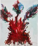 Alessandro Twombly, Equilibrium of Chaos, 2022, acrylic on canvas