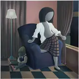 Jordi Ribes, The Daughter, 2013, oil on canvas