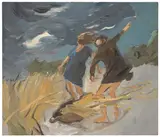 Jane Corrigan, Storm (A Light), 2015, oil on canvas