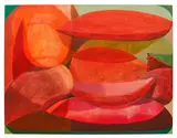 Sebastian Black, Untitled (Poppy Red), 2013, oil on linen