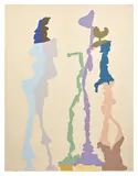 Monique Prieto, Want Ad, 1999, acrylic on canvas